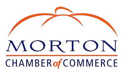 Morton Chamber of Commerce pumpkin logo