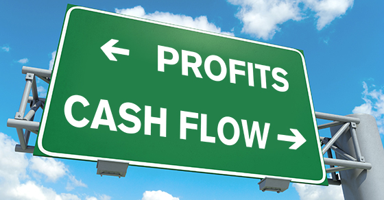 Cash Flow sign